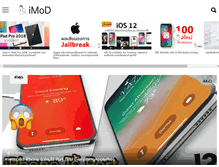 Tablet Screenshot of iphonemod.net